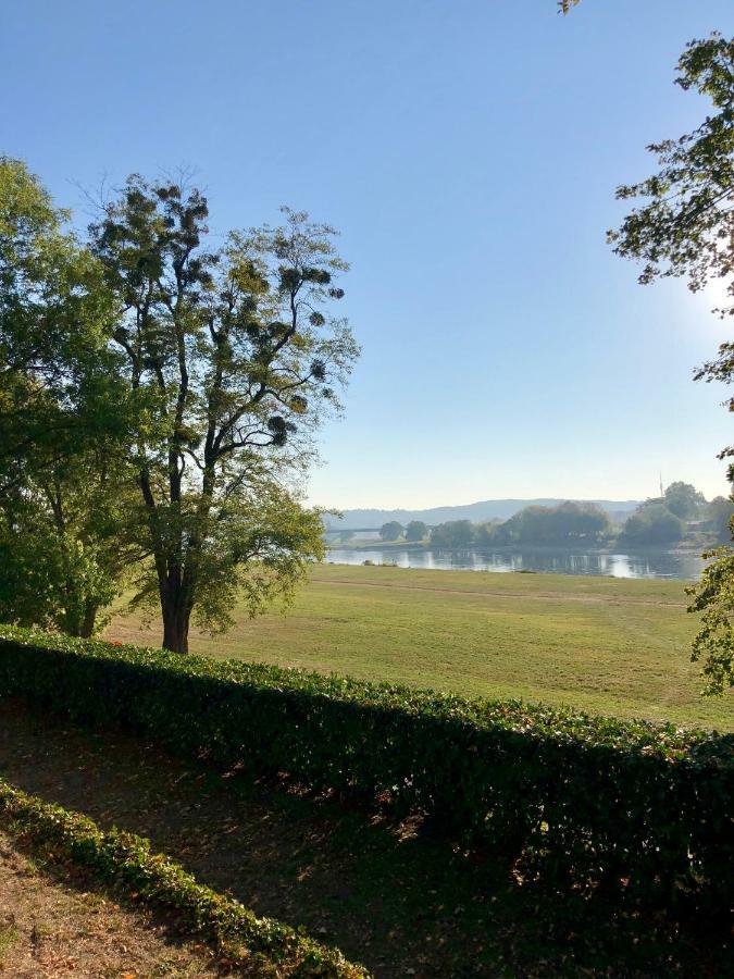 Ferienwohnung Am Wasser Villa Graf Von Pfeil Dresden Exteriör bild